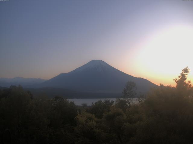 山中湖からの富士山