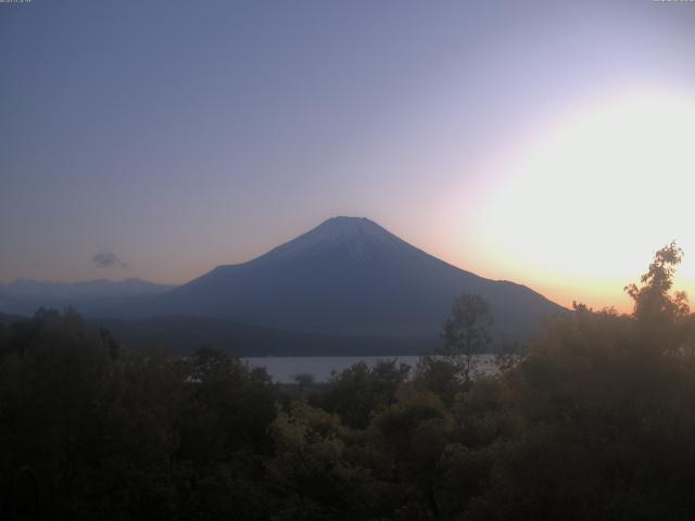 山中湖からの富士山