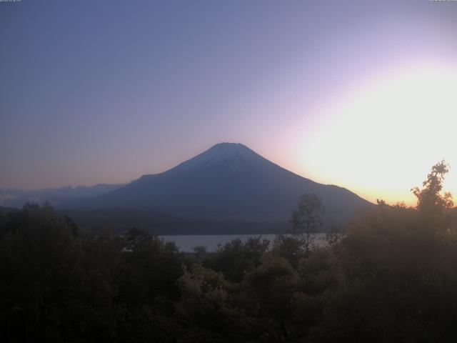 山中湖からの富士山