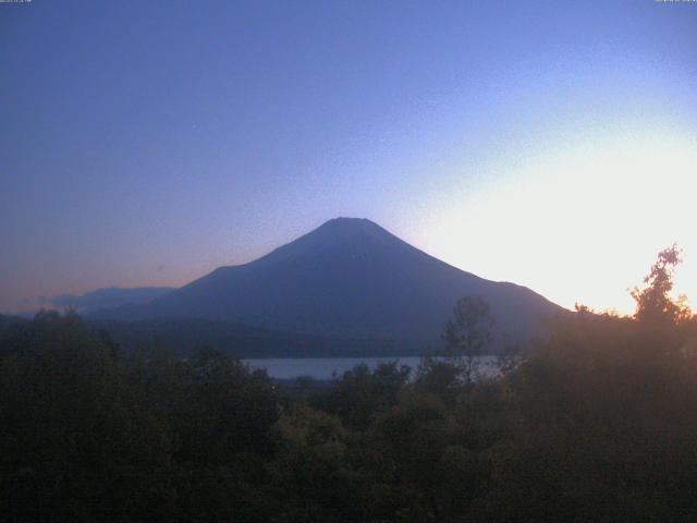 山中湖からの富士山