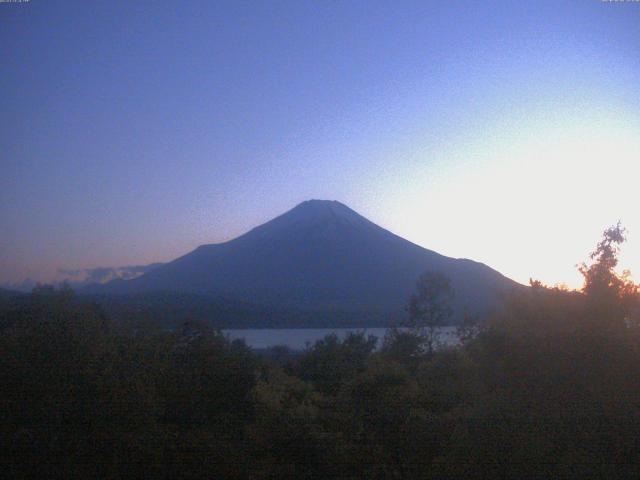 山中湖からの富士山