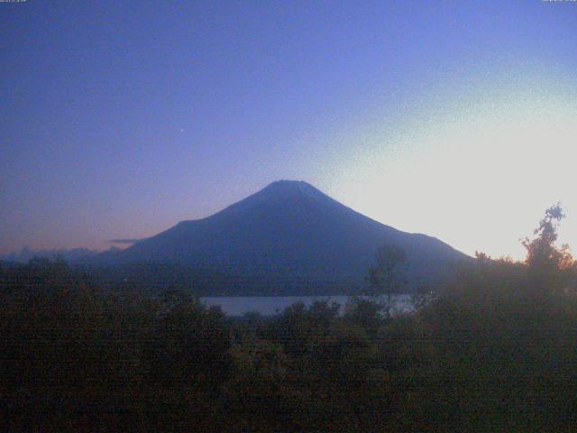 山中湖からの富士山
