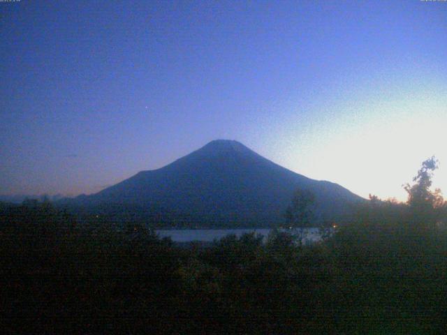 山中湖からの富士山