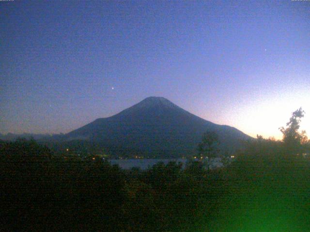 山中湖からの富士山