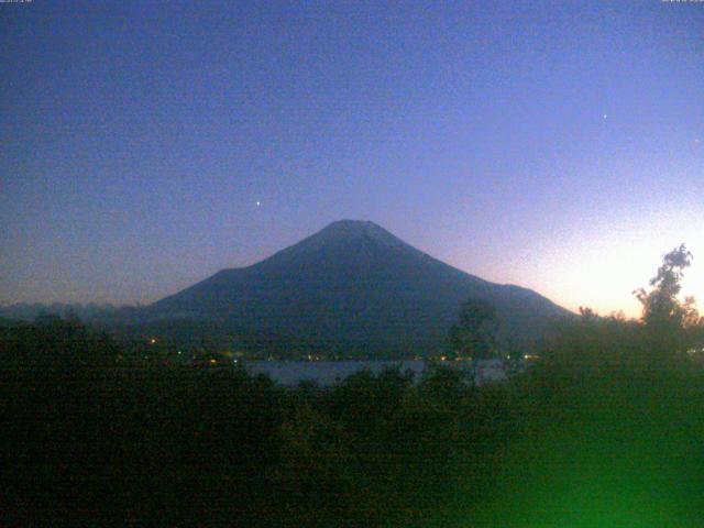 山中湖からの富士山