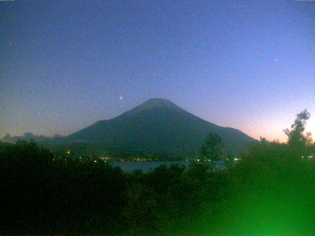 山中湖からの富士山