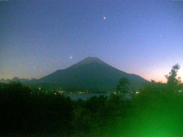 山中湖からの富士山