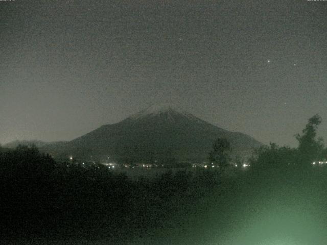 山中湖からの富士山