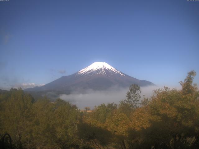 山中湖からの富士山