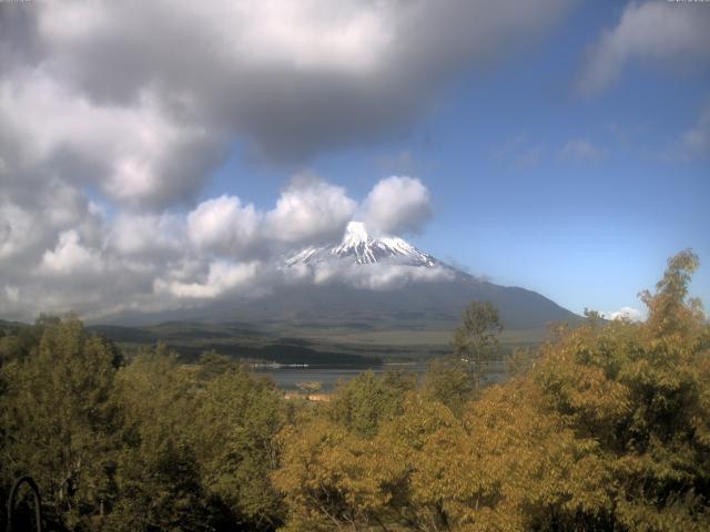 山中湖からの富士山