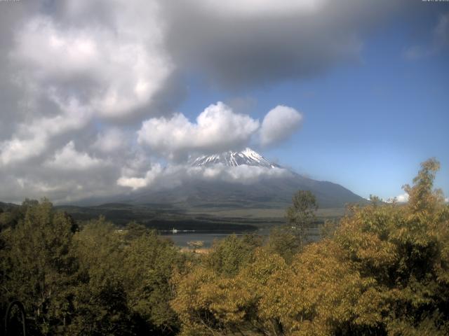 山中湖からの富士山
