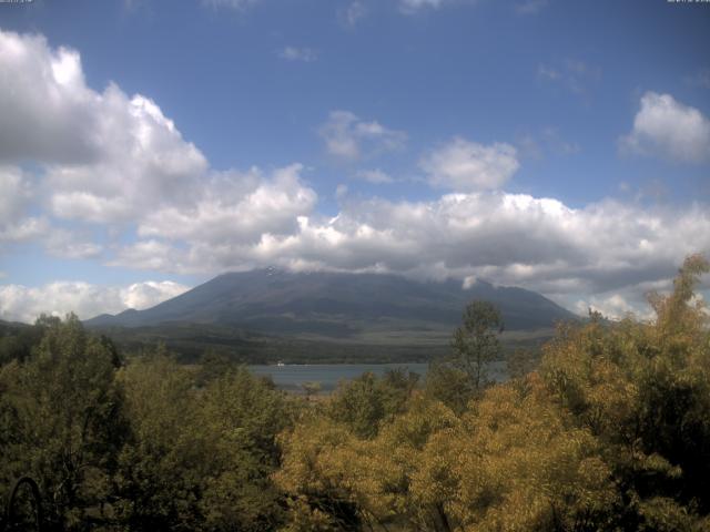 山中湖からの富士山