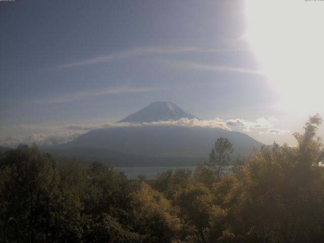 山中湖からの富士山