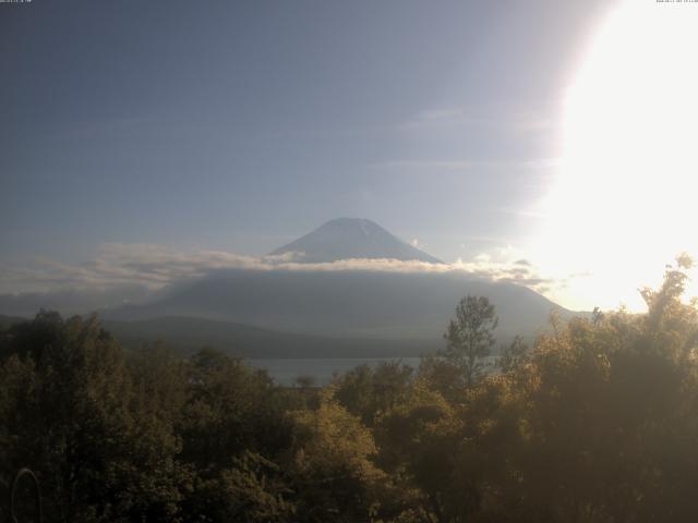 山中湖からの富士山
