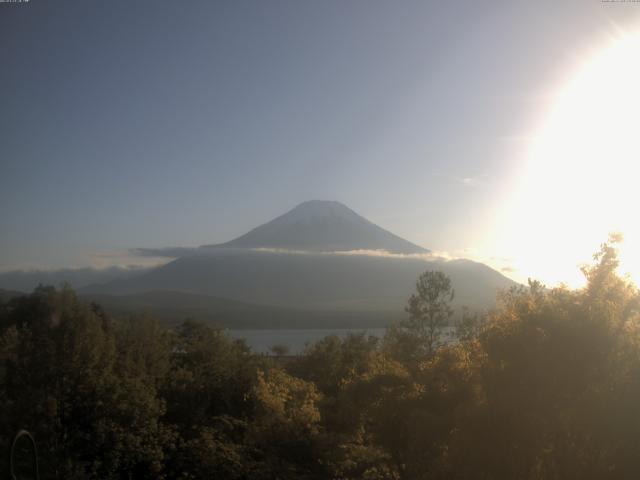 山中湖からの富士山