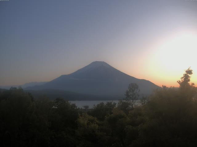 山中湖からの富士山