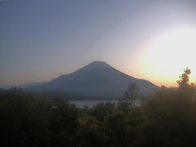 山中湖からの富士山