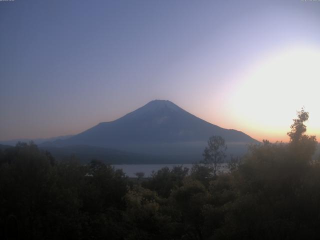 山中湖からの富士山