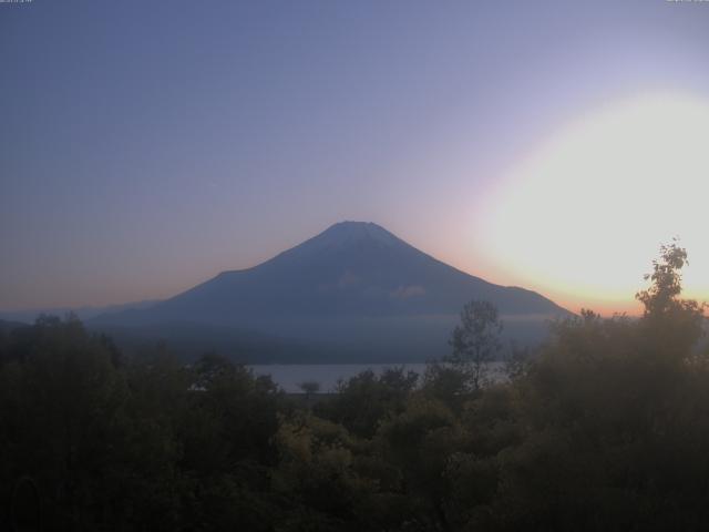 山中湖からの富士山