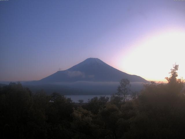 山中湖からの富士山