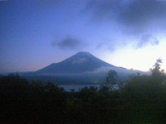 山中湖からの富士山
