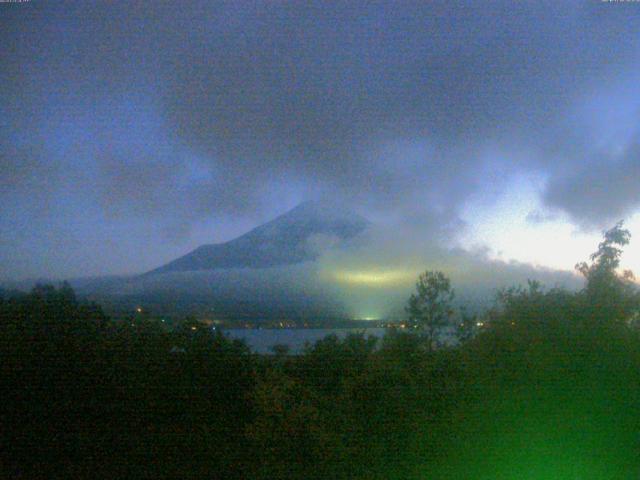 山中湖からの富士山