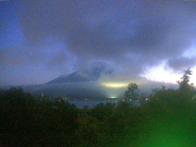 山中湖からの富士山