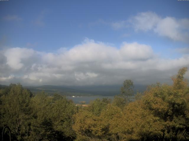 山中湖からの富士山