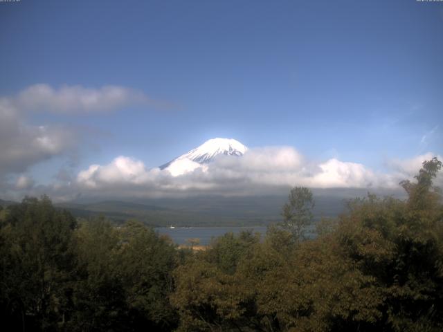 山中湖からの富士山