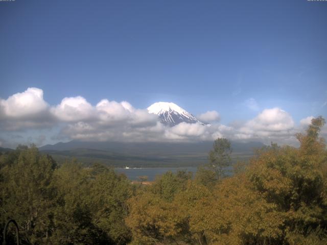 山中湖からの富士山