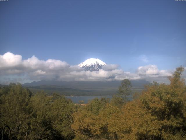 山中湖からの富士山