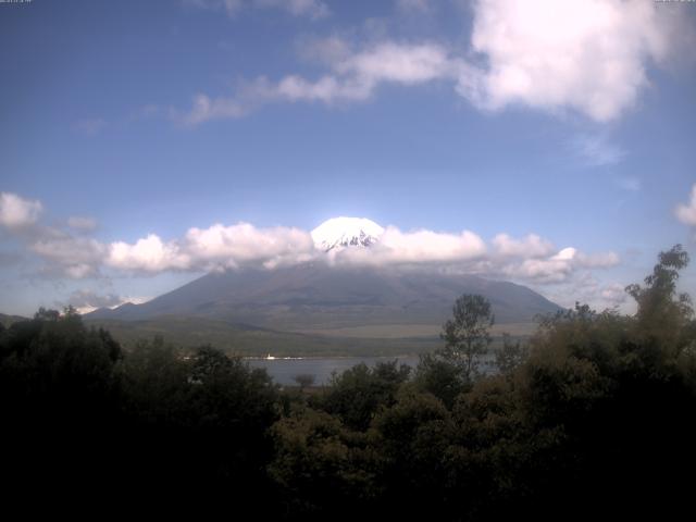 山中湖からの富士山