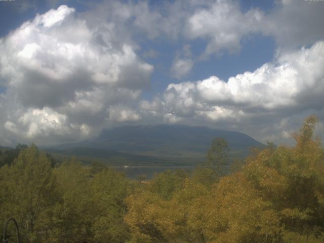 山中湖からの富士山