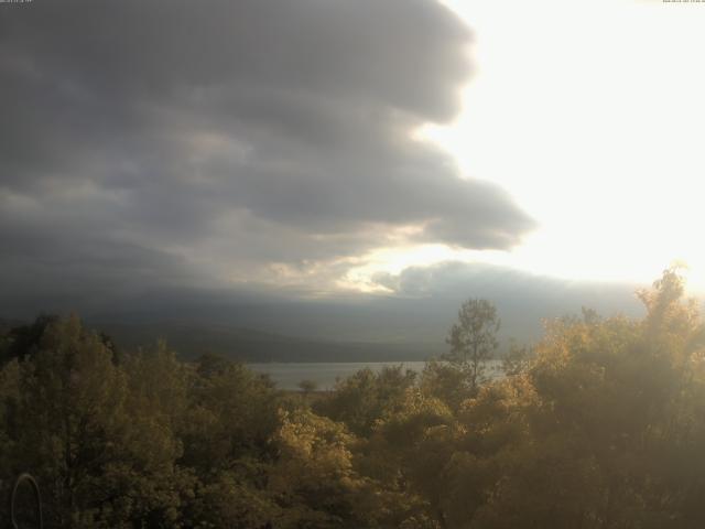 山中湖からの富士山