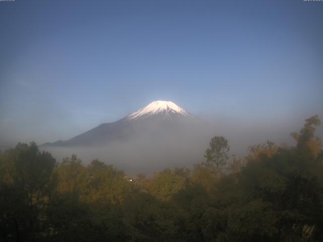 山中湖からの富士山