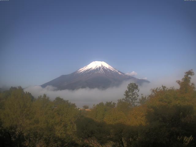 山中湖からの富士山