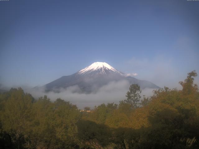 山中湖からの富士山