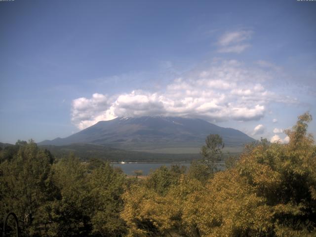 山中湖からの富士山
