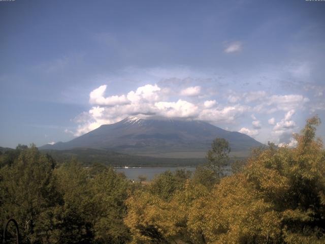 山中湖からの富士山