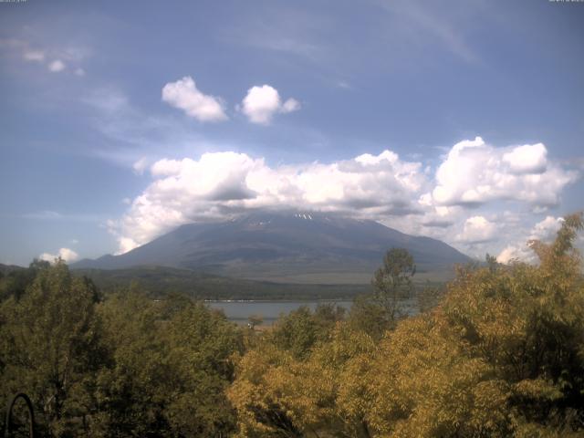 山中湖からの富士山