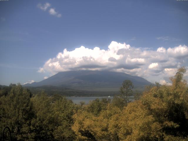 山中湖からの富士山