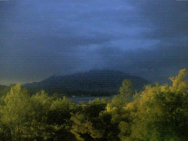 山中湖からの富士山