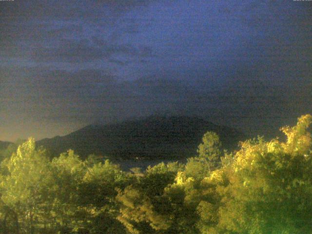 山中湖からの富士山