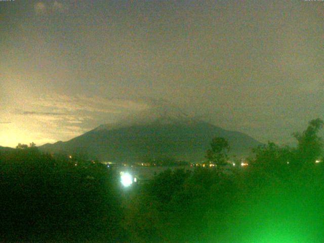 山中湖からの富士山