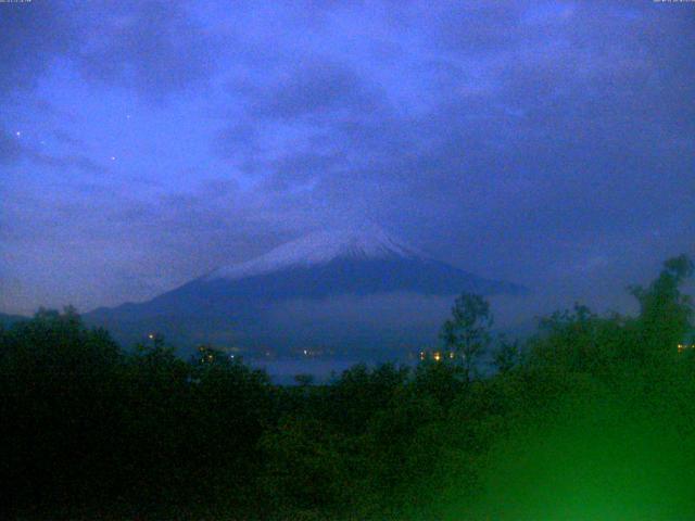 山中湖からの富士山