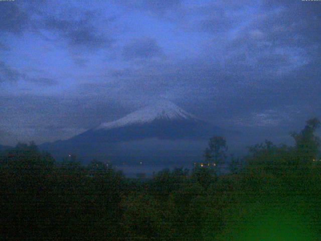 山中湖からの富士山