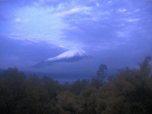 山中湖からの富士山