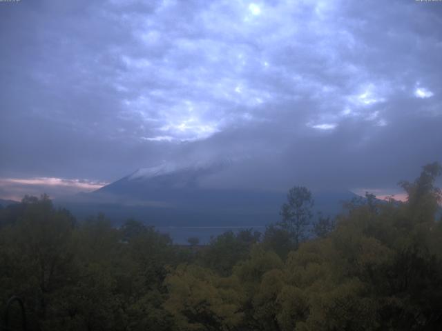 山中湖からの富士山