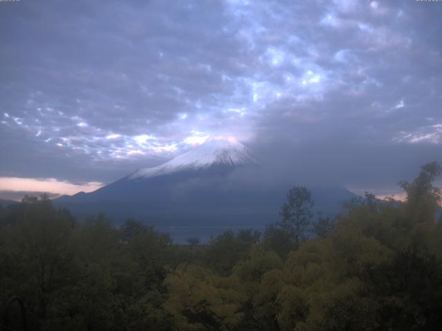 山中湖からの富士山