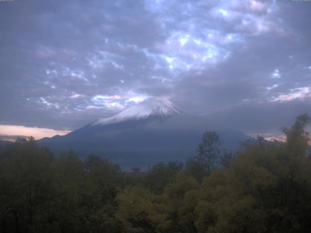 山中湖からの富士山